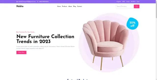 Hekto Furniture Shop